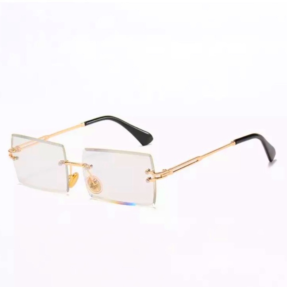 Rimless sunglasses